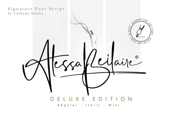 Alessa Beilaire: A Timeless Script Font for Elegant Design