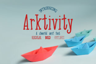 Arkitivity: A Handwritten Serif Font for Creative Workflows