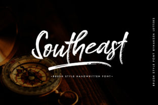 Discover the Versatility of Southeast: A Handmade Brush Script for Modern Creativity