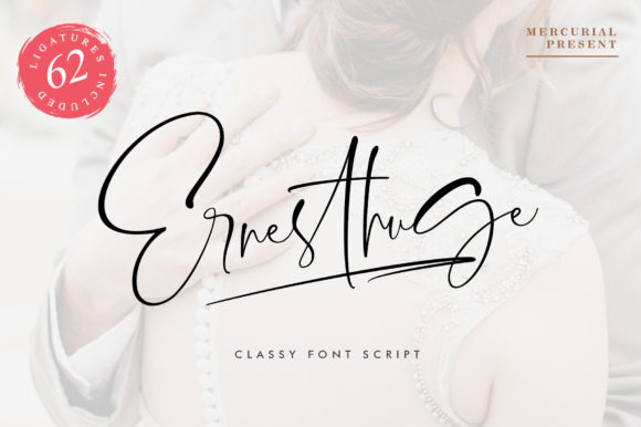 Ernesthuge: A Classy Font for Elegant Design Projects