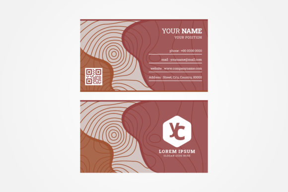 Geography Contour Business Card: A Creative Tool for Modern Branding