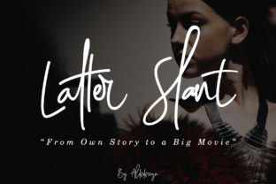 Latter Slant: Elegant Typography for Every Project