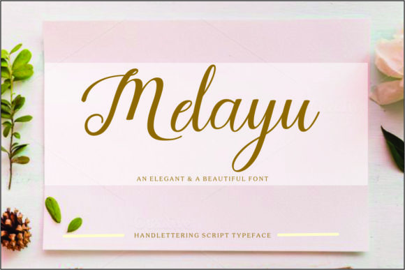 Melayu Script: Elegant Typography for Modern Design