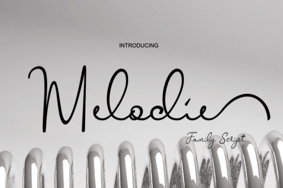 Melodie: A Modern Script Font for Creative Expression