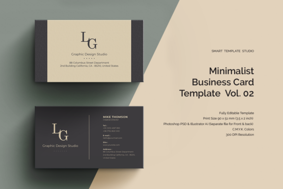 Minimalist Business Card Vol. 02