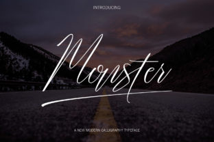 Monster Script: Elegant Calligraphy for Every Project