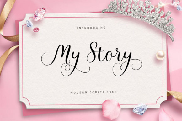 My Story Script: A Stylish Font for Every Purpose