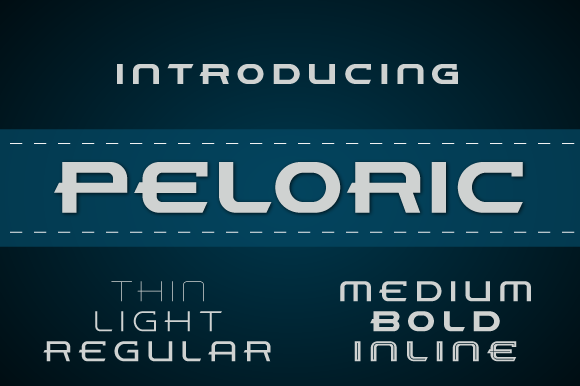 Peloric: A Fresh Sans Typeface for Modern Design