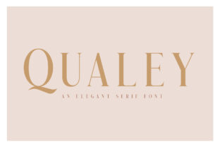 Qualey: Elegant Serif Font