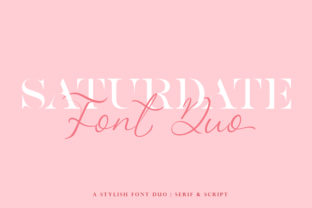 Saturdate Duo: A Classy Font Solution for Professional and Creative Projects