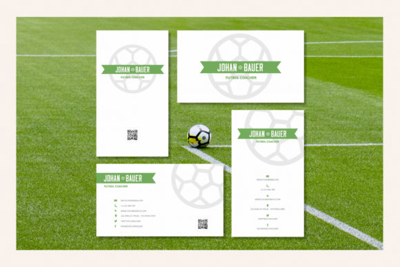 Soccer Football - Sport Business Cards: Elevate Your Brand with Professional Design
