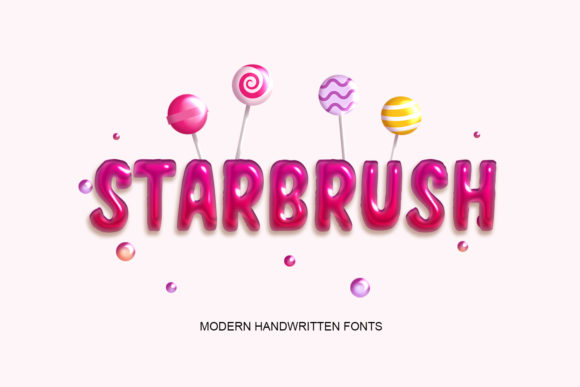 Starbrush: A Modern Handwritten Font for Strategic Design